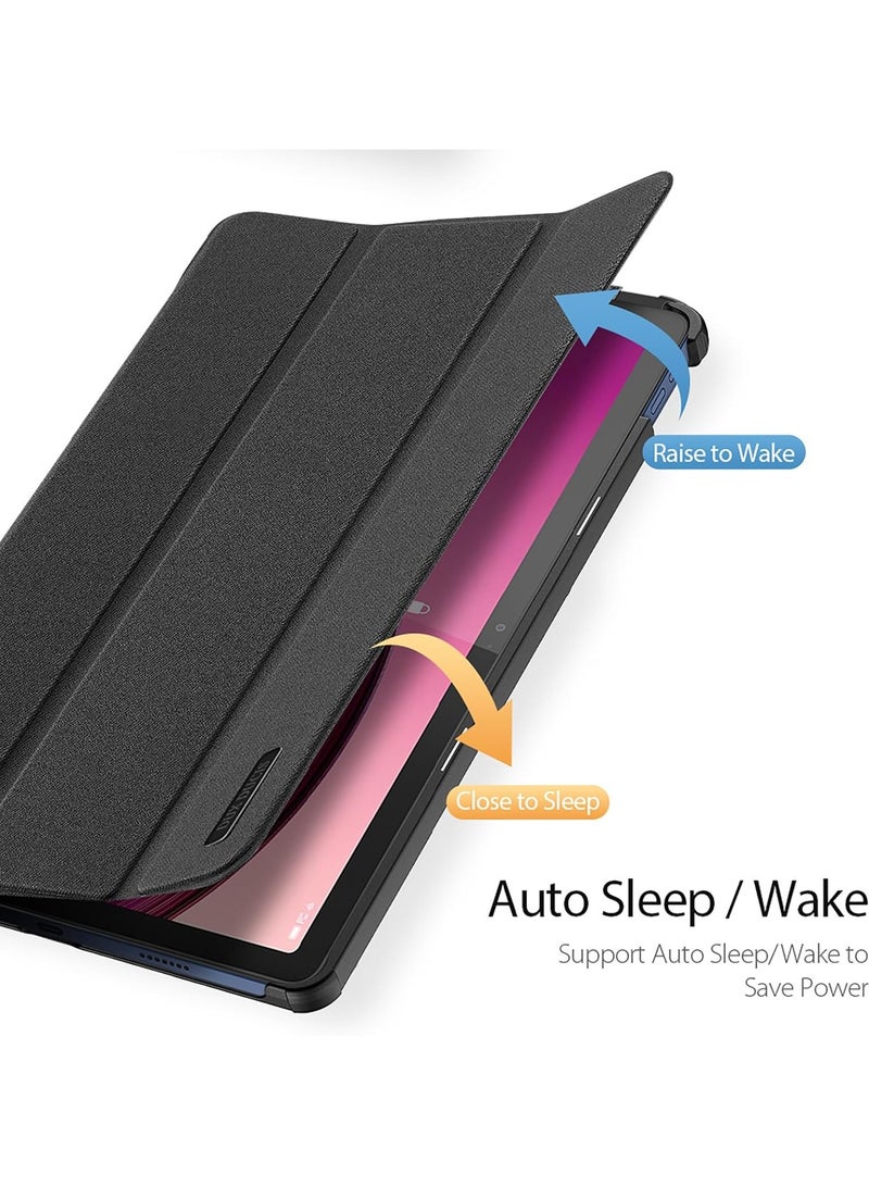 Lenovo Tab M10 5G 10.6 Inch (2023), Ultra-thin and Lightweight Vertical Protective Case, PC+PU Material Protective Case for Tab M10 - Image 2